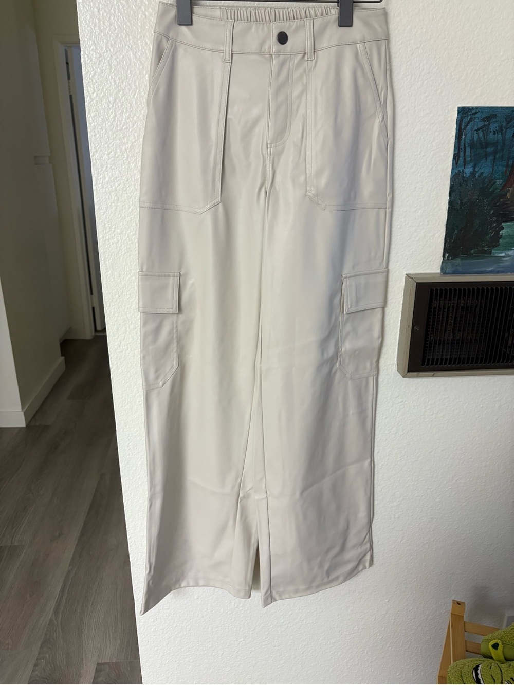 Faux Leather Pants